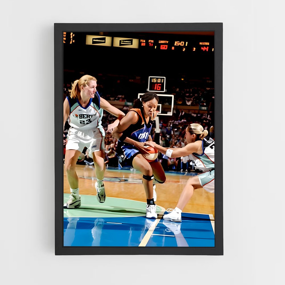 Poster Chamique holdsclaw – affiche Basketball (vue 2)